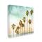 Stupell Industries Tropical Beach Palm Trees Canvas Wall Art
